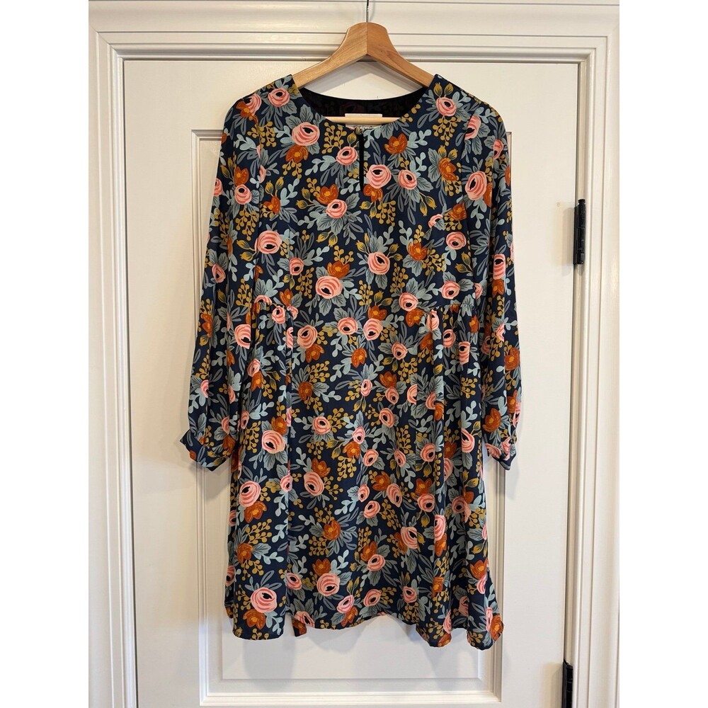 Paper Crown x Rifle Paper Co Floral Swing Dress